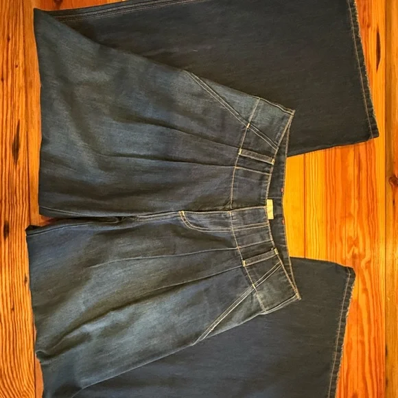 Alice and Olivia Anders low rise pleated jeans - Picture 8 of 8